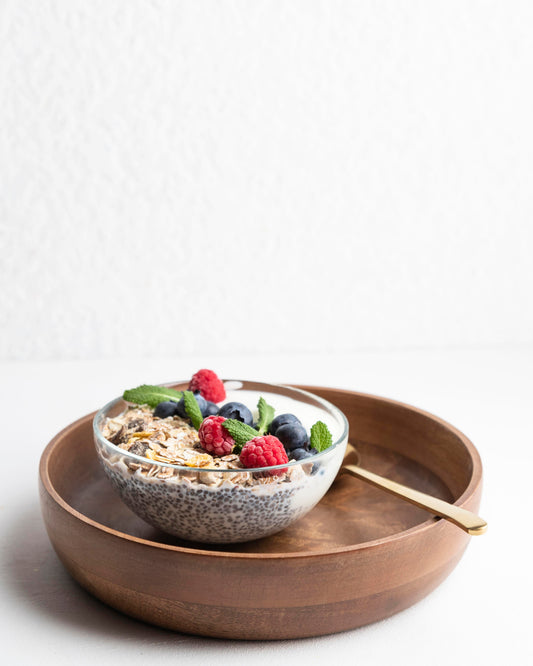 le chia bowl aux fruits rouges avec nos graines de chia Marcel Présente.